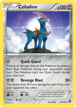Cobalion — Steam Siege 74/114