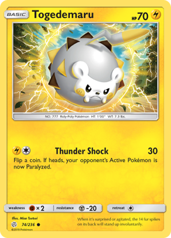 Togedemaru — Cosmic Eclipse 74/236