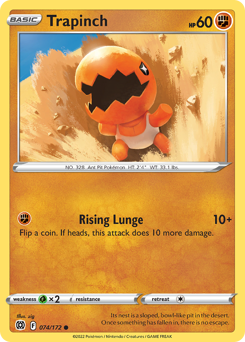 Trapinch — Brilliant Stars 74/172