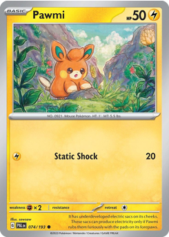 Pawmi — Paldea Evolved 74/193