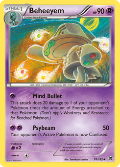Beheeyem — BREAKthrough 74/162