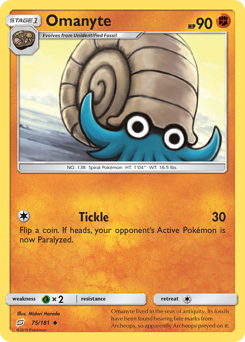 Omanyte — Team Up 75/181