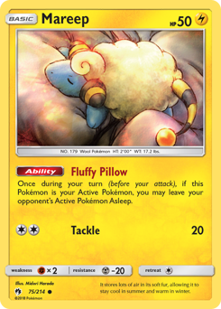 Mareep — Lost Thunder 75/214
