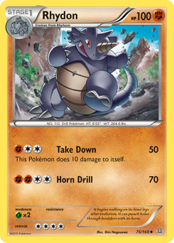 Rhydon — Primal Clash 75/160