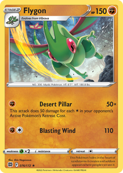Flygon — Brilliant Stars 76/172