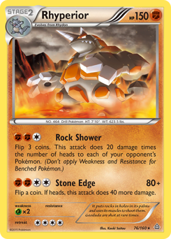 Rhyperior — Primal Clash 76/160