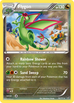 Flygon — Furious Fists 76/111