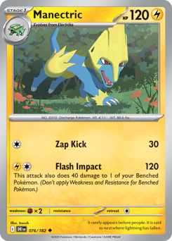 Manectric — Destined Rivals 76/182