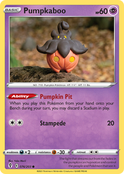 Pumpkaboo — Evolving Skies 76/203