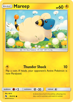 Mareep — Lost Thunder 76/214