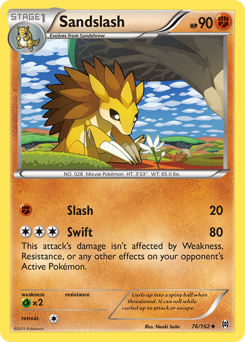 Sandslash — BREAKthrough 76/162
