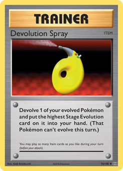 Devolution Spray — Evolutions 76/108