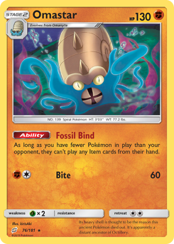Omastar — Team Up 76/181