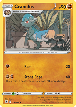 Cranidos — Astral Radiance 76/189