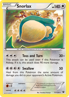 Snorlax — Fates Collide 77/124