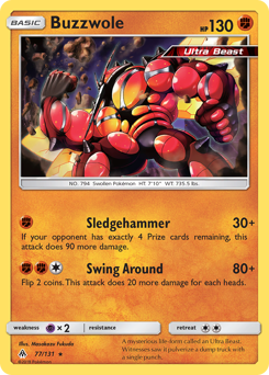 Buzzwole — Forbidden Light 77/131