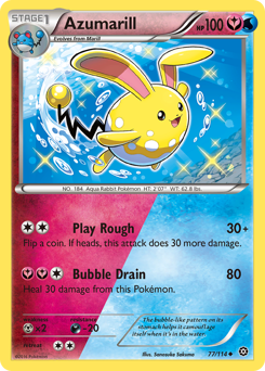 Azumarill — Steam Siege 77/114