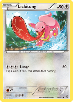 Lickitung — Furious Fists 78/111