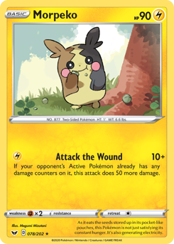 Morpeko — Sword & Shield 78/202