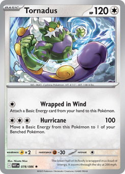 Tornadus — White Flare 78/86