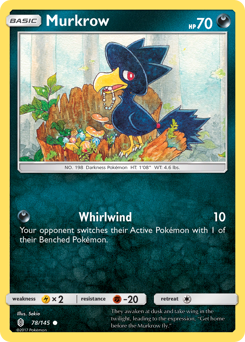 Murkrow — Guardians Rising 78/145
