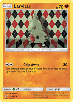 Larvitar — Team Up 79/181