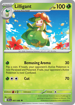 Lilligant — Black Bolt 7/86