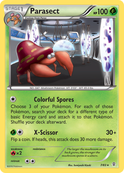 Parasect — Generations 7/83