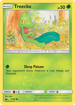 Treecko — Celestial Storm 7/168