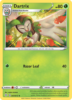 Dartrix — Shining Fates 7/72
