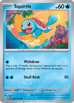 Squirtle — 151 7/165