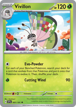 Vivillon — Surging Sparks 7/191