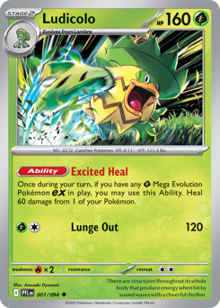 Ludicolo — Phantasmal Flames 7/94