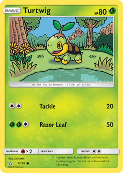 Turtwig — Ultra Prism 7/156