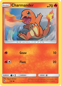 Charmander — Hidden Fates 7/68