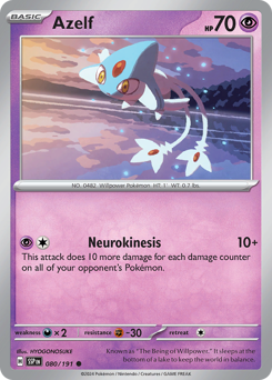 Azelf — Surging Sparks 80/191