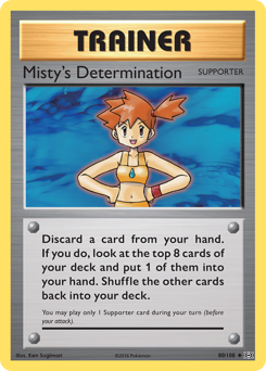 Misty's Determination — Evolutions 80/108