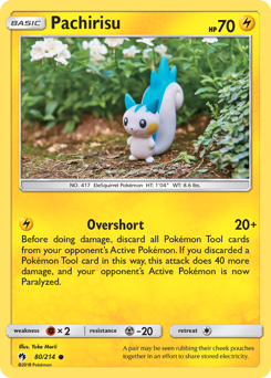 Pachirisu — Lost Thunder 80/214