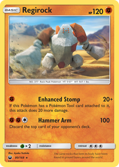 Regirock — Celestial Storm 80/168