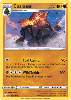 Coalossal — Battle Styles 80/163