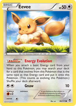 Eevee — Furious Fists 80/111