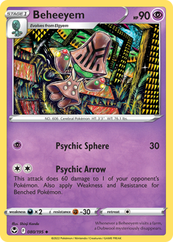 Beheeyem — Silver Tempest 80/195
