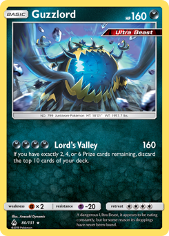 Guzzlord — Forbidden Light 80/131