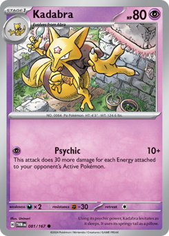 Kadabra — Twilight Masquerade 81/167