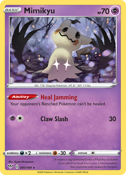 Mimikyu — Darkness Ablaze 81/189