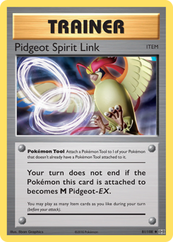 Pidgeot Spirit Link — Evolutions 81/108