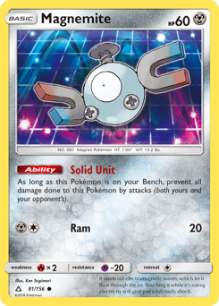 Magnemite — Ultra Prism 81/156