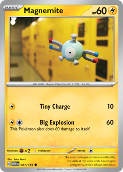 Magnemite — 151 81/165