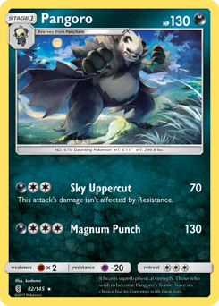Pangoro — Guardians Rising 82/145