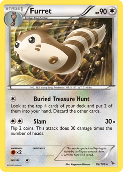 Furret — Flashfire 82/106